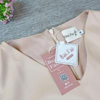 ราคา PAYA Dress เดรสสั้น ผ้า 2 สี มีแขนคอวี สีส้มอิฐ-เนื้อ (11816033666)