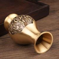 ราคา ทองแดงแจกันเครื่องประดับบ้านบูชานูนแจกันคู่ทองแดงทั้งหมดดอกไม้แห้งแจกันตกแต่งพิธีขึ้นบ้านใหม่ของขวัญ51024 (52250111318)