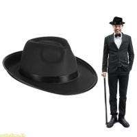 ราคา เวลาม้วนหมวกปีกหมวกคลาสสิกหมวก หมวกฟาง ธีมพรรคหมวกปาร์ตี้ปาร์ตี้เต้นรําปานามาหมวก (57652918844)