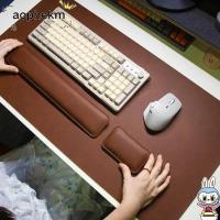 ราคา AOPHEKM แผ่นรองโต๊ะ, แผ่นรองเมาส์ขนาดใหญ่ PU กันน้ํา, เสื่อแป้นพิมพ์กันลื่นแบบพกพาแผ่นรองเมาส์แผ่นรองโต๊ะแล็ปท็อปเมาส์ยามข้อมือ (49453522727)