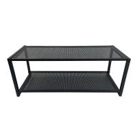 ราคา HAWDD - ชั้นเหล็กวางรองเท้า 2 ชั้น 70x27.7x27cm (สีดำ) (23678149463)