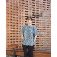 ราคา เสื้อม่อฮ่อมพิมพ์ลาย คอจีน (ผช) (9334437899)