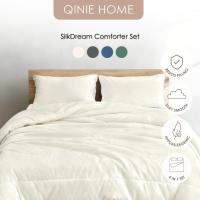 ราคา Qinie SilkDream Microfiber 4 In 1 ชุดผ้าพันคอ (เดี่ยว/ซุปเปอร์เดี่ยว/ควีน/คิง/ซุปเปอร์คิง) (44550244662)