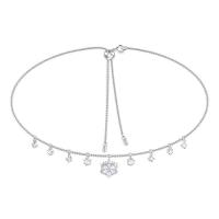 ราคา สร้อยข้อมือคริสตัลสวารอฟสกี้ แบบเรโทรโรแมนติกเกล็ดหิมะสำหรับผู้หญิง (44026880171)