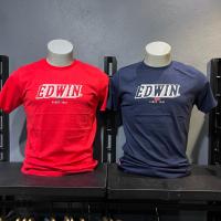 ราคา สินค้าใหม่ EDWIN Mens Signature Logo Printing T-Shirt ( 7480 1955 ) (51101231197)