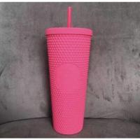 ราคา แก้วstarbucks pink ruby cold cup24oz (8864668516)