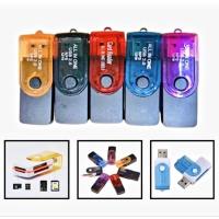 ราคา CARD READER ALL IN ONE 4 SLOT USB cardreader (56300688861)