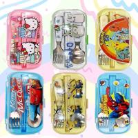 ราคา พร้อมส่งกล่องชุดช้อนส้อมตะเกียบพกพา ช้อนส้อมพกพา ชุดอุปกรณ์รับประทานอาหาร พร้อมกล่องใส่อุปกรณ์แบบพกพา ลายการ์ตูนสุดcute (16397461126)