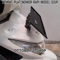 ราคา ที่ ที่ยึดป้ายทะเบียนมอเตอร์ไซค์ ลักซ์. โมเดลเนื้อหา. (48601301660)