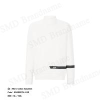 ราคา Hugo Boss เสื้อยืดแขนยาวผู้ชาย รุ่น Men's Cotton Sweatshirt Code: 50498276 100 (44277447394)
