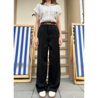 ราคา กางเกงขายาวผ้าฮานาโกะกระบอกใหญ่ กระบอกเล็ก เอวสุง (55800678910)