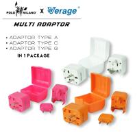 ราคา Polo Milano x Verage Multi Travel Adaptor 5505 (27915952341)