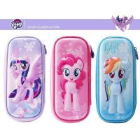 ราคา กระเป๋าดินสอ กล่องดินสอ ม้าโพนี่ My little pony โพนี่ 3D ภาพนูน 9*4.5*22 cm วัสดุ EVA+PU (1248237097)