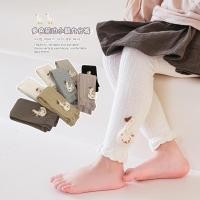 ราคา กางเกงเลกกิ้งผ้าฝ้ายสําหรับเด็กผู้หญิงสําหรับฤดูใบไม้ผลิและฤดูใบไม้ร่วง-บาง-สไตล์ด้วยลูกไม้สีขาวและลูกไม้หลากสี-ตุ๊กตาห่านน้อยที่เกิดมา 9 - ความยาวจุด (40802498728)