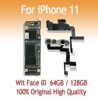 ราคา 64GB 128GB 256GB เมนบอร์ดสําหรับ iPhone 11 พร้อม Face ID iOS Logic board เมนบอร์ด (22244867362)
