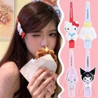 ราคา กิ๊บติดผม - Kawaii Sanrio Hello Kitty My Melody Kuromi Hairpin - เครื่องประดับผม - 3D Side Anime One-word Hairpin - น่ารัก, Y2K, ตกแต่ง (25586940187)