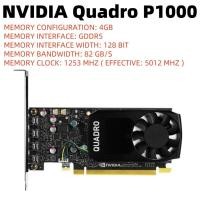 ราคา Nvidia Quadro P1000 4GB GDDR5 4x Mini DisplayPort LP การ์ดวิดีโอ (57802010430)