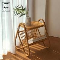 ราคา เฟอร์นิเจอร์โต๊ะไม้หวาย งานสาน แต่งบ้านแนวมูจิ มี 2 แบบ top โต๊ะเป็นเซรามิกส์ และ top โต๊ะเป็นไม้ (22351616436)