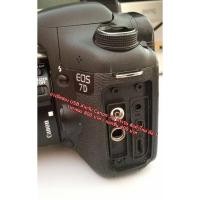 ราคา ยางปิดช่อง USB Canon 7D HDMI + MIC (6487362579)
