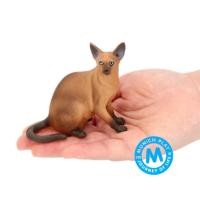 ราคา Munich Play โมเดลสัตว์ Cat แมว แมวไทย วิเชียรมาศ นั่ง แดงเทา ขนาด 8.00 CM (จากหาดใหญ่) (48101488813)