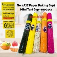 ราคา ถ้วยอบกระดาษ AJC ขนาด 1000 ชิ้น/ถ้วยทาร์ตขนาดเล็ก/เคสอบ AJC/ถ้วยกระดาษ (20180106237)