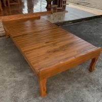 ราคา เตียงหัวบังไม้สัก เตียงนอนเล่น นอนพักผ่อน ไม้สักทอง (9804960855)