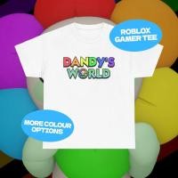 ราคา เสื้อยืดเด็ก Dandys World Roblox Spiel Tshirt เสื้อยืดเกม Dandys World Roblox _ เสื้อยืด Roblox 100-150 (28527690679)