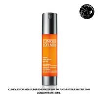 ราคา CLINIQUE FOR MEN SUPER ENERGIZER SPF 40 ANTI-FATIGUE HYDRATING CONCENTRATE 48ML (41617173192)