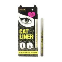 ราคา Liner cat อายไลน์เนอร์แถมฟรี avance protect N เซรั่มบำรุงคิ้ว (1848846626)
