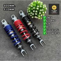 ราคา โช๊คหลังโชบิ CHO-BI สำหรับ GIORNO/LEAD125/MIO/FINO/Click110i /ZOOMER/SCOOPY i ขนาด 300 มิล และ 320 มิล #โช๊คหลัง โชบิ (50802771179)