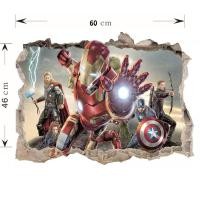 ราคา อัญมณี - H3 IRONMAN 60x45 สติ๊กเกอร์ติดผนัง SUPERHERO สติ๊กเกอร์ติดผนัง สติ๊กเกอร์ติดผนัง สติ๊กเกอร์ไอรอนแมน สติ๊กเกอร์ติดผนัง (28659956687)