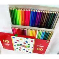 ราคา สีไม้คอลลีน 60สี 60ด้าม (6557406878)