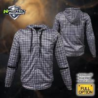 ราคา เสื้อการ์ดลายสก็อต SCOTT BLACK-GREY LIMITED รุ่น Full Option (มีของพร้อมส่ง) (22745256389)