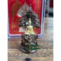 ราคา พระพุทธานุภาพ ขนาดห้อยคอ เนื้สัมฤทธิ์ทอง ฐานซาติน วัดนาคปรก กรุงเเทพ มีหมายเลขกำกับทุกองค์ (4372757697)