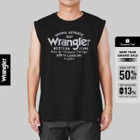 ราคา WRANGLER เสื้อยืดแขนกุดผู้ชาย รุ่น WR F125MTSLF03 สีดำ (42251775101)