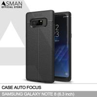 ราคา โฟกัสอัตโนมัติ Samsung Galaxy Note 8 (6.3") | Soft Case Leather Premium - สีดํา (42657681522)