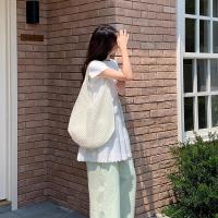 ราคา 【COD】 กระเป๋าโท้ทแบบญี่ปุ่นและเกาหลีแบบใหม่กระเป๋าสานฟางกระเป๋าถักกระเป๋ากลวงกระเป๋าชายหาดกระเป๋าสานสําหรับผู้หญิง (26817105843)