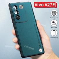 ราคา เคสโทรศัพท์มือถือหนัง ซิลิโคน TPU กันกระแทก หรูหรา สําหรับ Vivo V27E 2023 V27 V27E 5G VivoV27 Pro V 27 E VivoV27E 27E 5G 2023 (22030294847)
