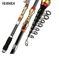 ราคา คันเบ็ดสั้น Yernea สำหรับตกปลาทะเล คันเบ็ดไฟเบอร์แบบยืดหดได้ 99% คาร์บอน 1.8-3.6M คันเบ็ดแบบหมุน (28882169302)