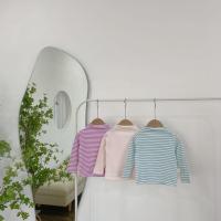 ราคา ชุดเสื้อยืดคอเต่าลายทาง 3 ชิ้นสําหรับเด็กชายและเด็กหญิงตั้งแต่ 1 - 5 ปี - อาร์8401 (41958826248)