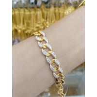 ราคา #สร้อยเลสทองหุ้มฝังเพชรคละแบบ (19169660498)