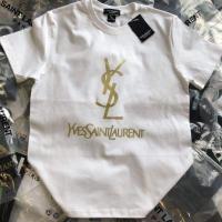 ราคา เสื้อยืดแขนสั้น YSL3961 ผ้าฝ้ายแท้ ไซส์ใหญ่ (48054135740)
