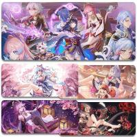 ราคา ♞Genshin Impact Series Mouse Pad Super Kamisato Ayaka Keqing Gaming Keyboard Pad (24773825398)