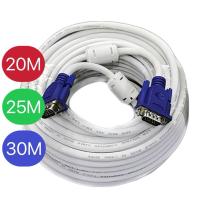 ราคา สายVGA M/M 20เมตร/25เมตร/30เมตร สายสัญญาภาพ อย่างดี (25916142910)