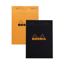 ราคา Rhodia N°13 Head Stapled Pad 80sh A6 Graph (C132) / สมุดฉีกแบบกริด ขนาดA6 แบรนด์ Rhodia ประเทศฝรั่งเศส (55051028296)