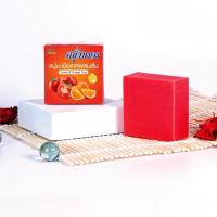 ราคา วิภาดา สบู่เปลือยมะเขือเทศผสมส้ม ขนาด 65 กรัม Vipada Tomato and Orange Soap (26676360738)