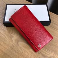 ราคา New Gucci Flap wallet กระเป๋าสตางค์ใบยาว ขนาด 7.4 นิ้ว (7224150406)