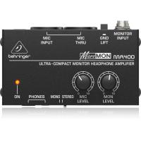 ราคา หูฟังมอนิเตอร์ขนาดเล็กกะทัดรัด BEHRINGER #MA-400 Ultra-Compact Monitor Headphone Amplifier (29357501876)