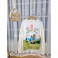 ราคา เสื้อสเวตเตอร์ไหมพรม สไตล์เกาหลี ปักลายน้องหมี (23777805234)