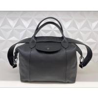 ราคา Longchamp LePliage Cuir หนังแกะ ไซค์ S มีสายสะพายแบบสปอร์ต (13209689963)